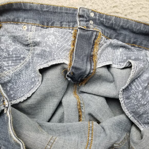 Torrid Jeans Womens Plus 24 Extra Tall Blue Jeggings Stretch Denim - Picture 14 of 15